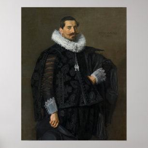 Hals - Porträtt i Jacob Olycan Mauritshuis Poster