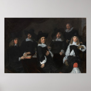 Hals - Regents of the Old Manar Almshouse Poster