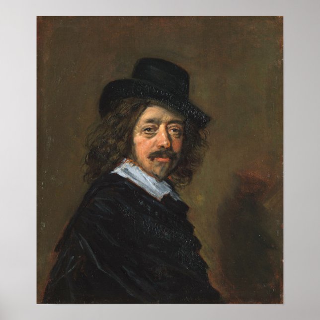 Hals - Självporträtt Poster (Framsidan)