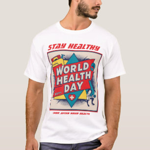 Hälsa är välstånd t shirt