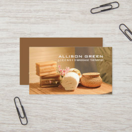 Hälsa Aromaterapi SPA Salon Massage-terapeut Visitkort
