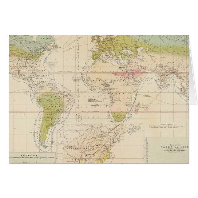 Hälsa, sjukdom hälsningskort (Framsidan Horizontal)