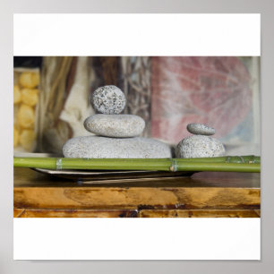 Hälsa - Steine Poster