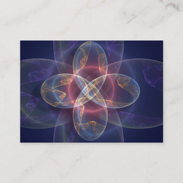 Hälsa världen visitkort (Framsida)