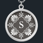 Halsband för hänge för Monogrambrev S<br><div class="desc">Visa din pride i din initialer som ha på sig ett monogrambrevhänge. Det initiala silverhänget gör också en minnesvärd gåva för något speciellt tillfälle för det viktiga folket av ditt liv.</div>