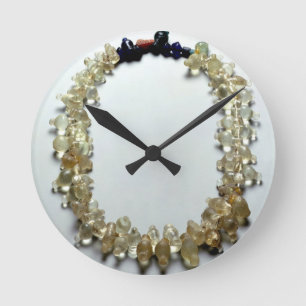 Halsband från Pritlury, järnålder, 4th århundr Rund Klocka