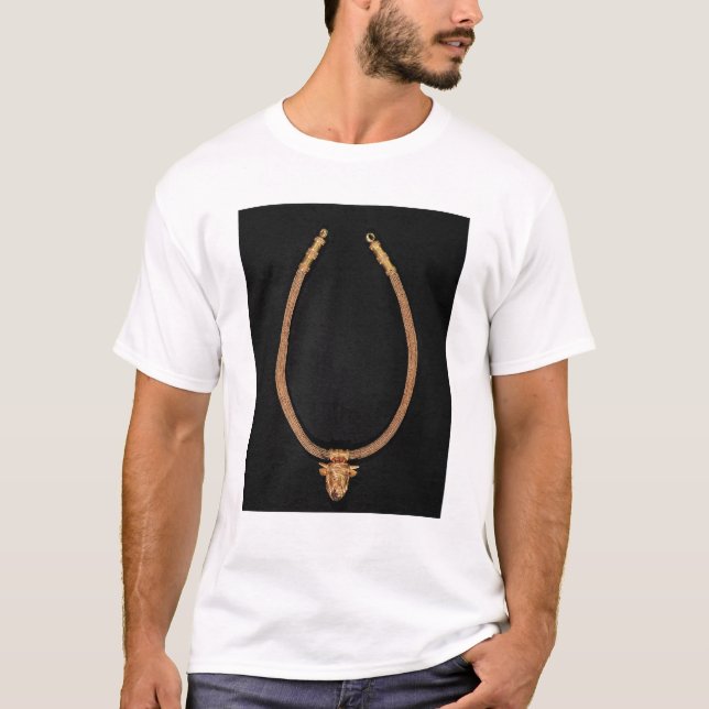 Halsband med etthövdat hänge t-shirt (Framsida)