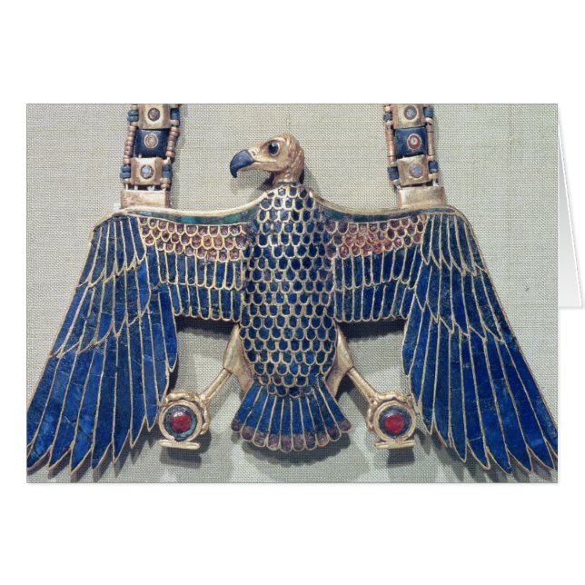 Halsband med gamhänget hälsningskort (Framsidan Horizontal)