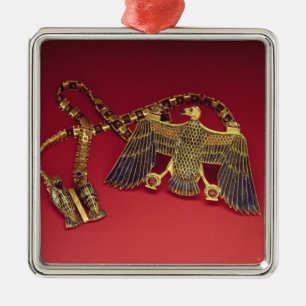 Halsband med gamhänget julgransprydnad metall