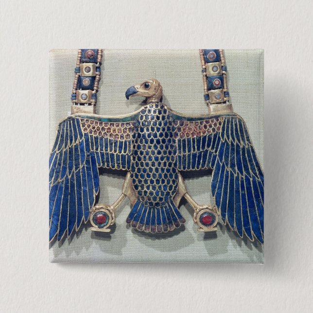 Halsband med gamhänget knapp (Framsida)