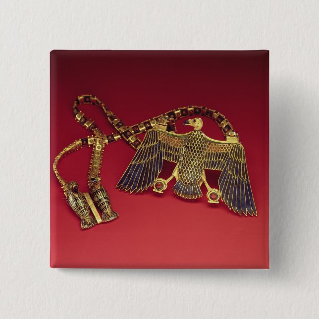 Halsband med gamhänget knapp (Framsida)