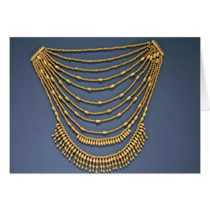 Halsband med klockor hälsningskort