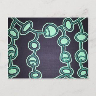 Halsband och pärlor vykort