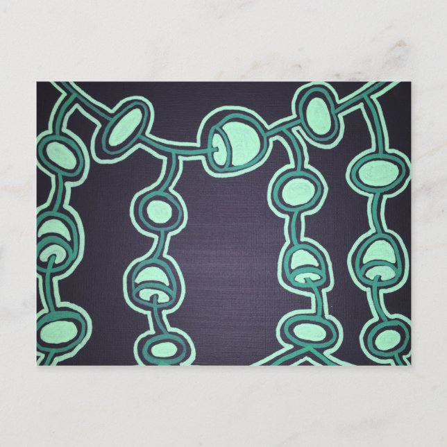 Halsband och pärlor vykort (Framsida)