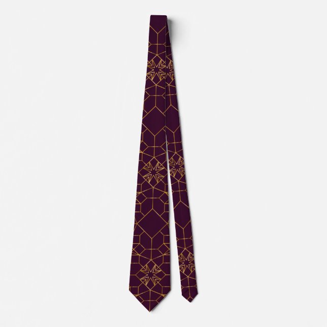 Halsduk-Klassisk Paisley-Elegans Slips (Framsida)