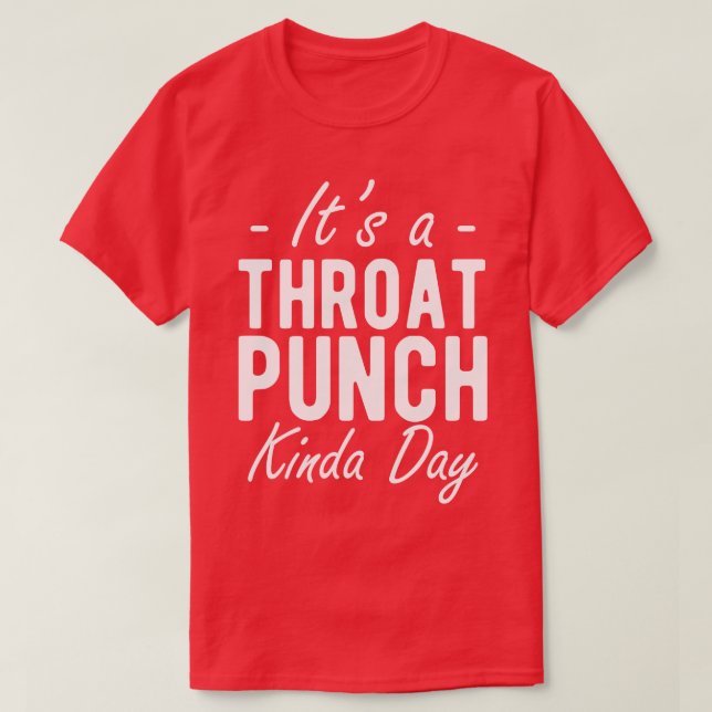 Halsen slår en dag. t shirt (Design framsida)