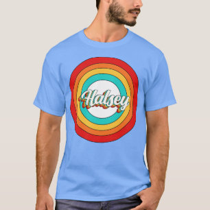 Halsey Namn Shirt Vintage Halsey Circle T
