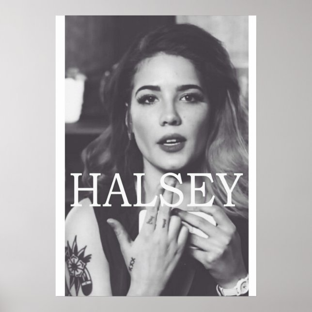 Halsey Poster (Framsidan)