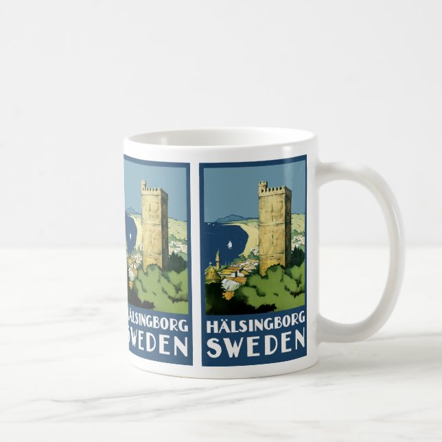 Halsingborg ~ Sverige Kaffemugg (Höger)