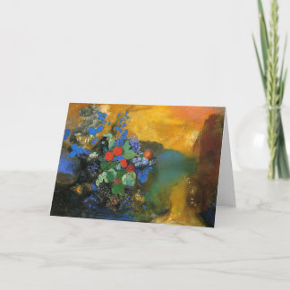 Hälsning 123-kort - Ophelia bland blommorna Kort