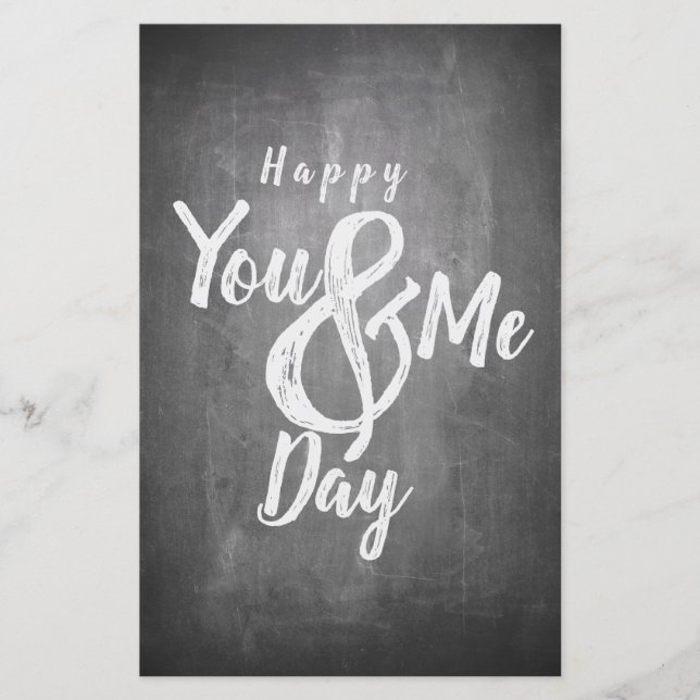 Hälsning-årsdagen av den s.k. "chalkboard"-utställ (Framsida)