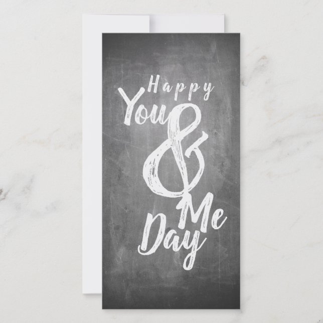 Hälsning-årsdagen av den s.k. "chalkboard"-utställ (Framsida)