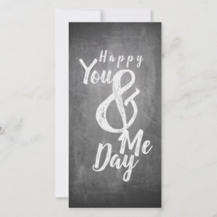 Hälsning-årsdagen av den s.k. "chalkboard"-utställ