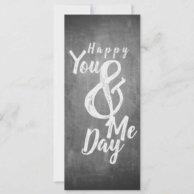 Hälsning-årsdagen av den s.k. "chalkboard"-utställ (Framsida)