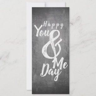 Hälsning-årsdagen av den s.k. "chalkboard"-utställ