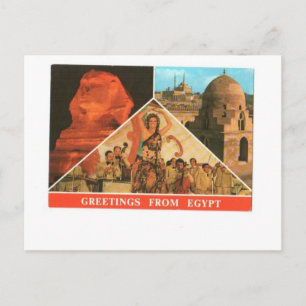 HÄLSNING EGYPTEN VYKORT
