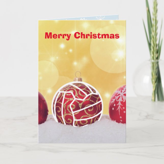 Hälsning för jul för kärlekNetball Themed Helgkort (Framsida)