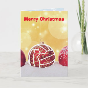 Hälsning för jul för kärlekNetball Themed Helgkort