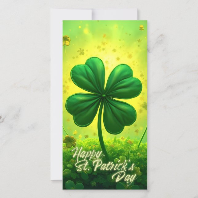 Hälsning för St. Patrick's Day (Framsida)