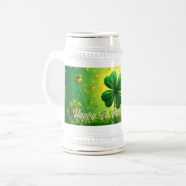 Hälsning för St. Patrick's Day Sejdel (Framsida vänster)