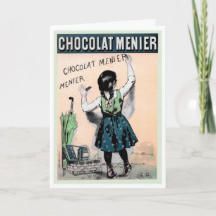 HÄLSNING FÖR VINTAGE POSTERART FÖR FRANSK KORT