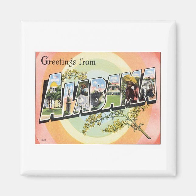 Hälsning från Alabama Magnet (Framsidan)