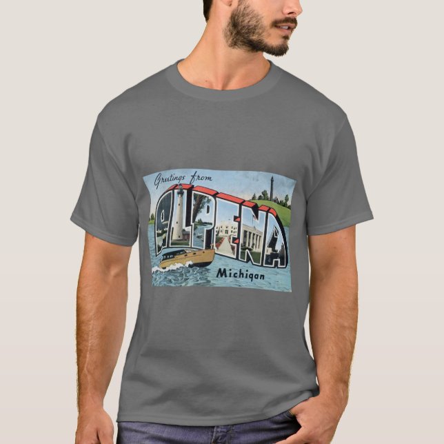 Hälsning från Alpena T Shirt (Framsida)