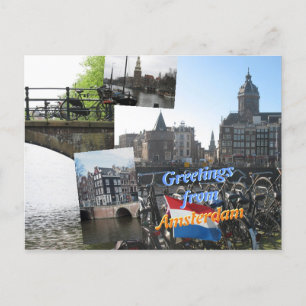 Hälsning från Amsterdam Vykort