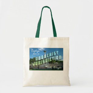 Hälsning från Anarkist Seattle! Tygkasse