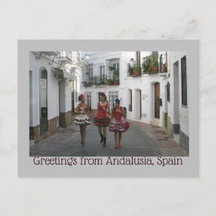 Hälsning från Andalusien, Spanien Vykort