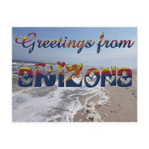 Hälsning från Arizona Statlig flagga Hearts USA