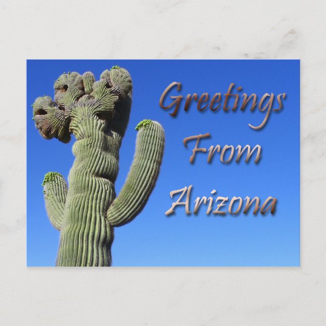 Hälsning från Arizona Vykort (Framsida)