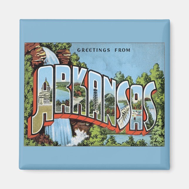 Hälsning från Arkansas Magnet (Framsidan)
