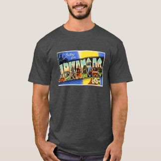 Hälsning från Arkansas Retro Souvenir T Shirt