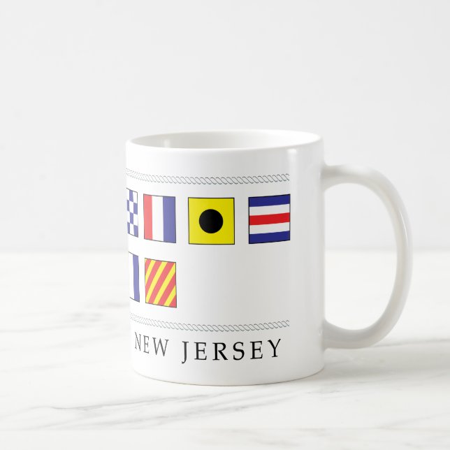 Hälsning från Atlantic City Kaffemugg (Höger)