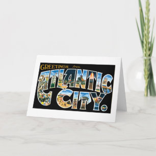 Hälsning från Atlantic City! Kort