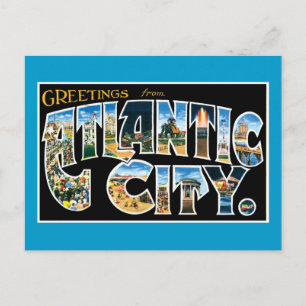 Hälsning från Atlantic City Vykort