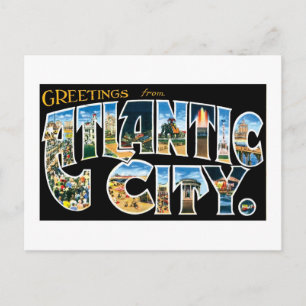 Hälsning från Atlantic City Vykort