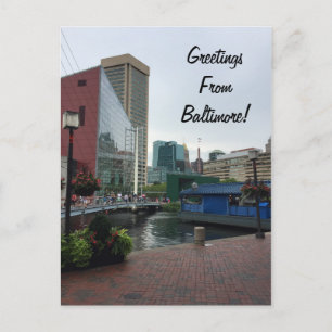 Hälsning från Baltimore Vykort