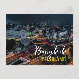 Hälsning från Bangkok Thailand vykort
